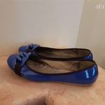 Claudia Ghizzani (Deichmann) szépséges királykék láncos balerina - diszkrét fekete díszítéssel - 40 fotó