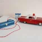 Kínai ME 702 távirányítós Fire Chief tűzoltó autó, MŰKÖDIK, VIDEÓ fotó