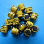Nichicon, 220uF, 6, 3V PC-alaplapi elkók fotó