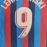 Eredeti nike FC Barcelona mez, Robert Lewandowski! fotó