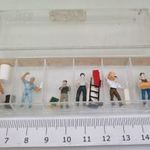 KF4 H0 1: 87 Preiser 10016 rakodó és raktári munkások figuraszett (6db-os) fotó