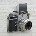 EXA Ihagee Dresden retro fényképezőgép - Meritar 50mm 1: 2.9 objektív fotó