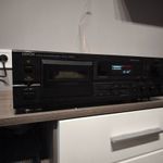 DENON DRM-555 FORGÓ FEJES 1 KAZETTÁS DECK fotó