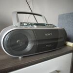 SONY CFD-S03CPL BOOMBOX CD MP3-RÁDIÓ-KAZETTA -GYÁRI TÁVVAL fotó