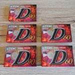 5 db bontatlan új fóliás TDK audió kazetta magnókazetta! 1 Ft-ról NMÁ fotó