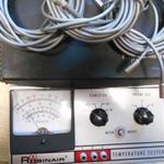 Hőmérsékletmérő 3db szondával. Robinair Temperature tester 12860. (Műszer hibás.) fotó