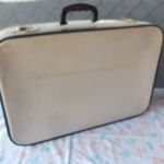 Régi retro bőrönd koffer utazó táska TÖBBFÉLE DARAB fotó