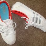 ADIDAS NEO CLOUDFOAM ULTRA FOOTBED CSINOS NŐCIS CÍPŐ UK 7 1/2 BTH: 25, 8 CM fotó