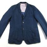 EREDETI HUGO BOSS SLIM FIT (XL - 54-es) ELEGÁNS *NAGYON KOMOLY* FÉRFI LEN-PAMUT KÖNNYED SPORTZAKÓ fotó