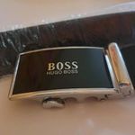 Új! Hugo Boss férfi automata csatos bőr öv fotó