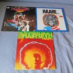 Hair filmzenei hanglemez csomag 3 db fotó