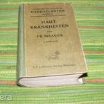 FR. Mracek Haut-krankheiten 1920 Bőrbetegségek régi német nyelvű szakkönyv fotó