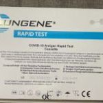 Gyorsteszt készlet Clungene COVID-19 rapid antigén teszt. 24 db, lejárat 2023.07! 1 Ft-ról! fotó