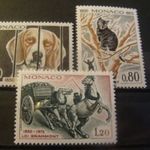 Monaco használatlan** sor 1975 MI1204-06 kat.ár 5 euro, Állatok fotó
