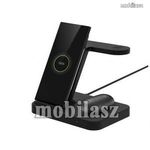 Tech-Protect 3 az 1-ben Apple Watch, Airpods és telefon asztali tartó Qi Wireless asztali töltő f... fotó