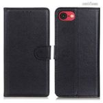 Apple iPhone 16e, Wallet telefontok, Oldalra nyíló, Notesz, Flip, Asztali tartó, Mágneses zárófül... fotó
