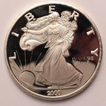 Befektetési ezüsttömb - Ag(.999) 373g 12 uncia Walking Liberty fotó