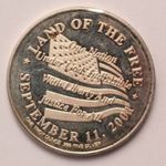 Befektetési ezüsttömb - Ag(.999) 1 uncia - 2001. szeptember 11. USA fotó