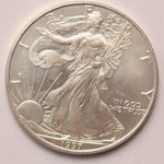 USA "Walking Liberty" 1997 Ag(.999) 1 uncia fotó