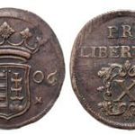 II.Rákóczi Ferenc 10 poltura 1706 MM - Munkács, 8.0g, RF00 fotó