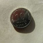 COMORE SZK. 10 FRANCS, 2001. 1 DB. fotó