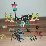 Schenk huszár figurák + kiegészítők, működő ágyú fotó