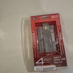 USB elosztó, 4 portos, USB 2.0 (Silverline SL-004H) fotó