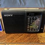 Sony TR-4400 tranzisztoros rádió, 1970-ből. fotó