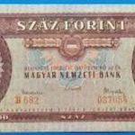 1962-es 100 Forint ropogós bankó Ritkább !!!! VF (L2050) fotó