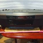 Retro igényes működő samsung RCD-1240 kazettás CD-s sétálómagnó szocreál kádár space age 14 fotó