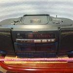 Retro halálmenő aiwa CSD-SR510K kazettás CD-s sétálómagnó szocreál kádár space age 13 fotó
