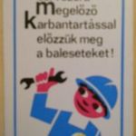 1977 - SZOT Munkavédelmi Osztálya - Kártyanaptár fotó