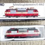 régi Piko mozdony vasútmodell Schnellzuglokomotive E 499.2 dobozában 1. fotó