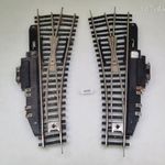 A111 H0 1: 87 2db Piko U profilú váltó egyben - elektromosan és mechanikusan üzemeltethető fotó