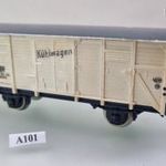A101 H0 1: 87 Piko hűtőkocsi tehervagon - Vasútmodell terepasztal kiegészítő fotó