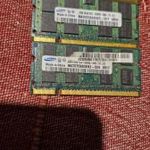 3 db Samsung 2 gb DDR2 laptop memória fotó