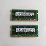 Samsung 8gb 2x4/1600mhz DDR3 laptop memória az ár 2db-ra szól! fotó