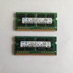 Samsung 8gb 2x4/1333mhz DDR3 laptop memória az ár 2db-ra szól! fotó