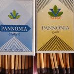 Régi 1db.Pannóia tabac+1db.Pannónia chibrit teli doboz gyufa+1db Pannónia cig.reklámos kártyanaptár fotó