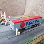 H0 1: 87 Herpa EUROLINK járópadlós nyerges félpótkocsi fotó