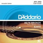 D'Addario EZ910 húrgarnitúra akusztikus gitárhoz fotó