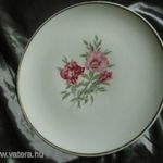 27 cm-es Bavaria porcelán tál, aranyozott széllel fotó