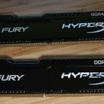 HyperX Fury 8GB (2x4GB) DDR4 2133 MHz RAM fotó
