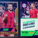 Harry Kane Bayern München Unbeatable focis kártya Panini Top Class 2025 fotó