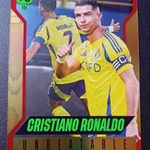 Cristiano Ronaldo Al-Nassr Piros (Red Hot) Unbeatable focis kártya Panini Top Class 2025 fotó