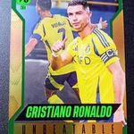 Cristiano Ronaldo Al-Nassr Zöld (Green Light) Unbeatable focis kártya Panini Top Class 2025 fotó