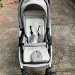 Touragoo Flame Plus Set Gel Grey multifunkciós 3in1 babakocsi fotó