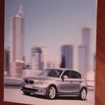 BMW 1-es, X6 és 324 d 3 db eredeti, prospektusa. Ötvenéves prospektus szett 823 fotó
