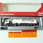 AA684 H0 1: 87 Herpa 150484 MAN TGA L kamion Horst Pöppel fotó