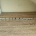 Fackelman inox konyhai fali tartó 12 db akasztóval fotó